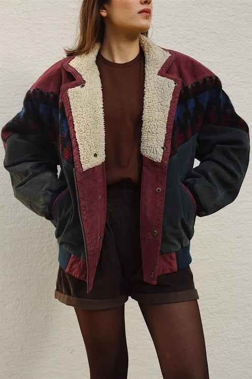 Vintage Ruhlu Unisex Mont